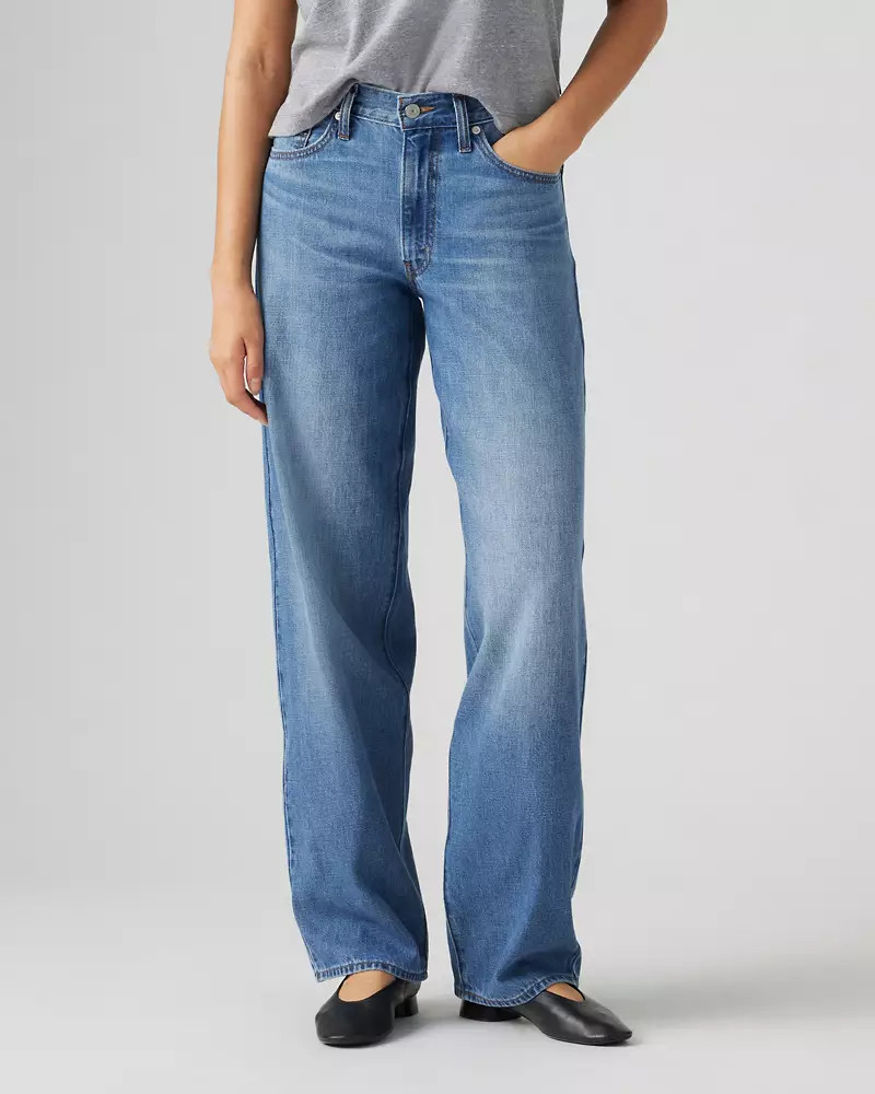 Baggy Dad Linen+ Denim Lightweight Women's Jeans | Levi's US