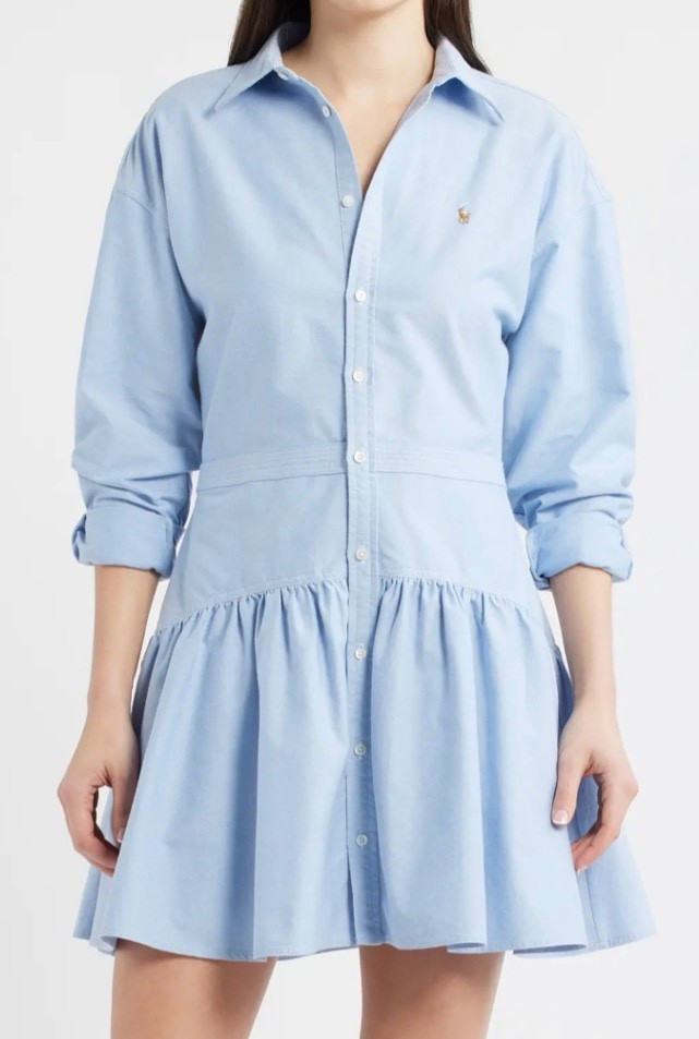 Cute polo dress
Shirt dress
Dress
Blue dress


#LTKSeasonal
