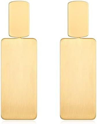 Gold Drop Dangle Earrings Long Geometric Dangle Earrings for Women Statement Jewelry Gifts | Amazon (US)