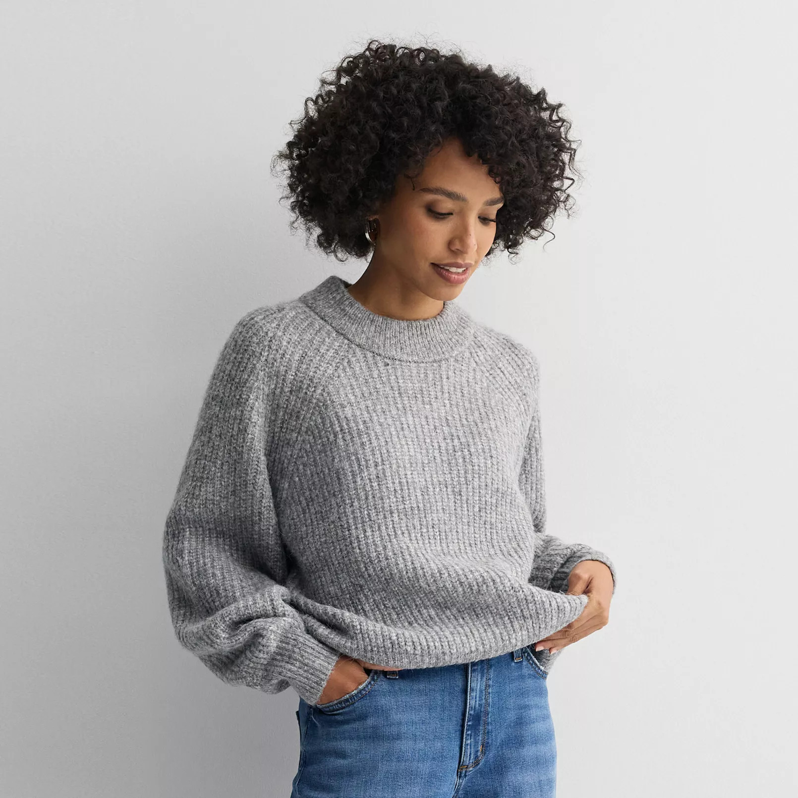 Women's Sonoma Goods For Life® Cozy Heritage Crewneck Sweater | Kohl's