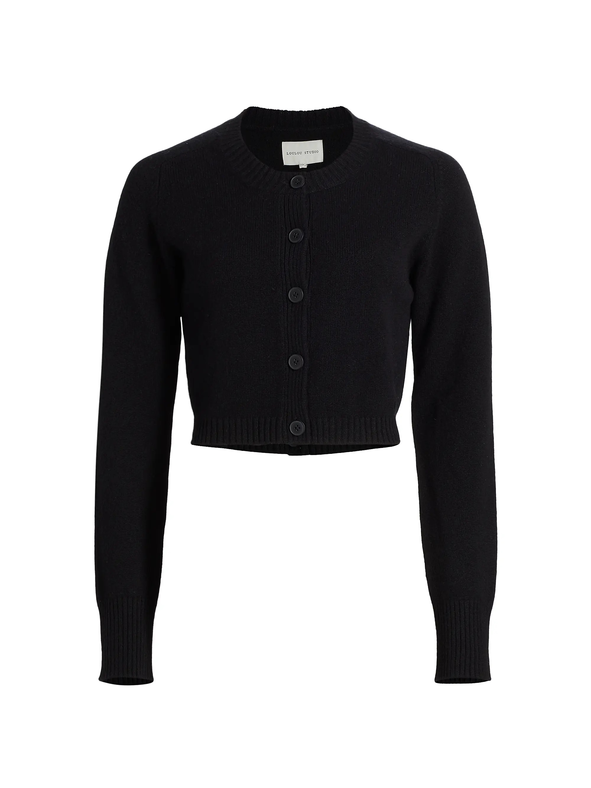 Zephir Cropped Slim-Fit Cashmere Cardigan | Saks Fifth Avenue