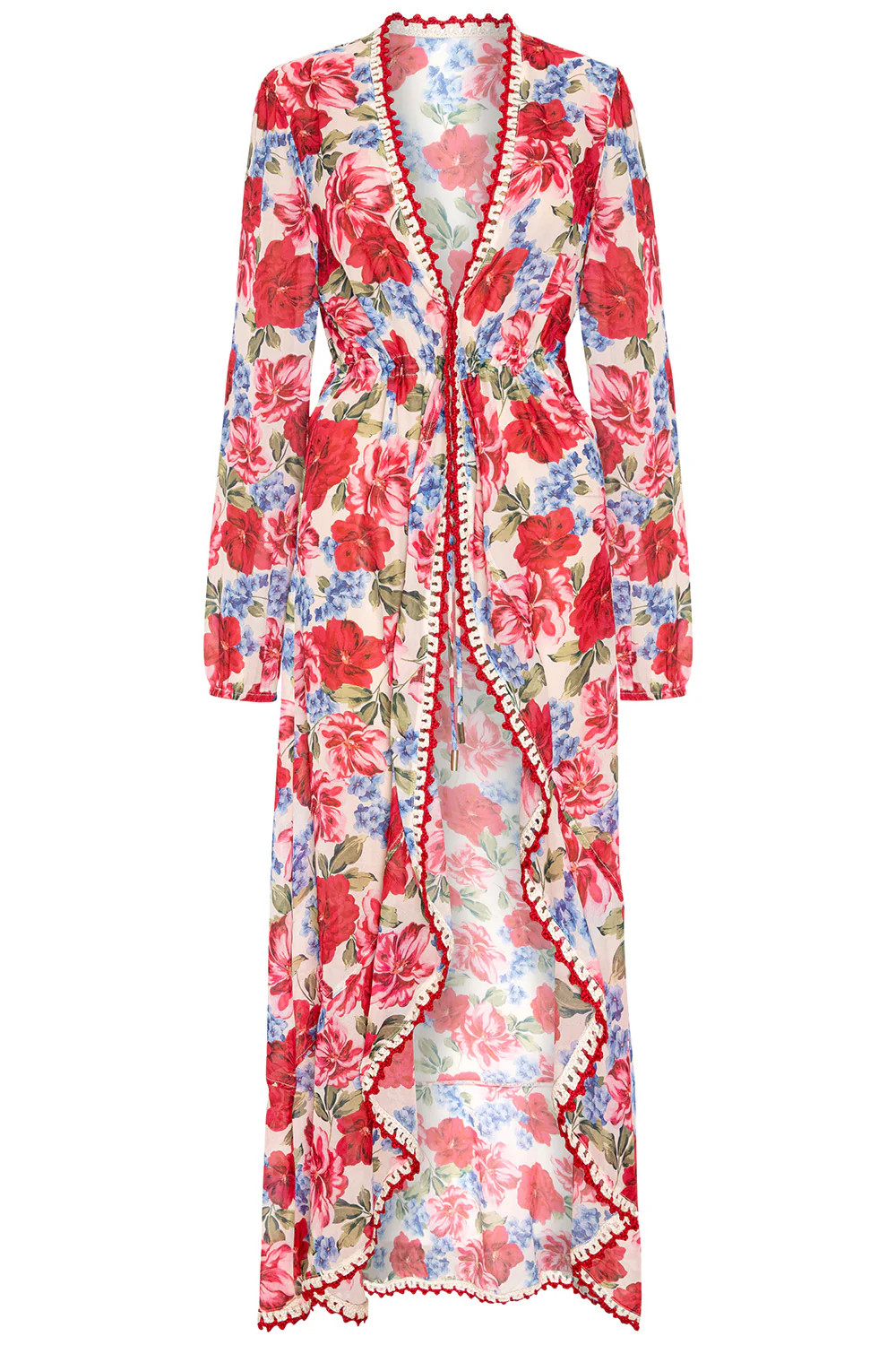 Romantic Floral Maxi Dress | VETCHY LLC