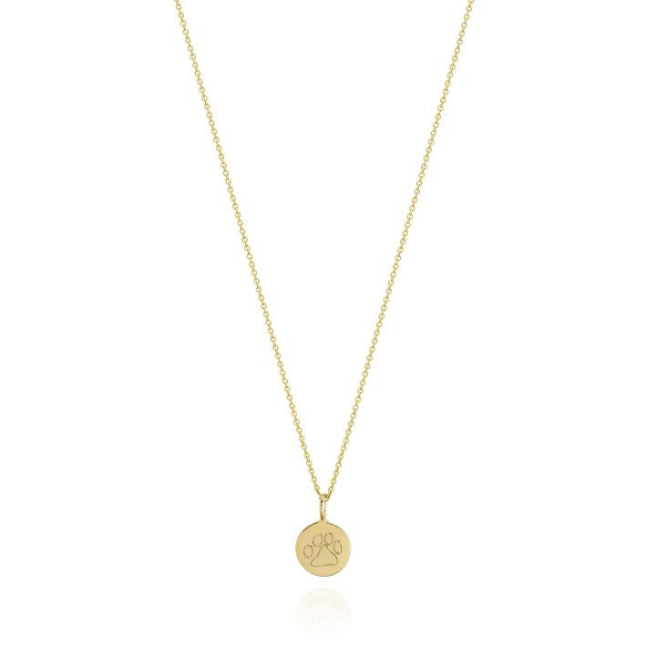 Sarah Chloe Dog Paw Charm Necklace​ | Mark and Graham
