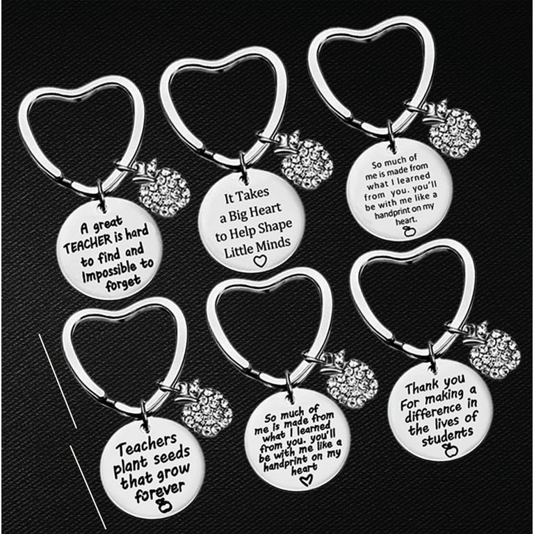 Teacher Appreciation Gifts Teacher Keychain Thank You Gifts for Women - Perfect Christmas and Val... | Walmart (US)
