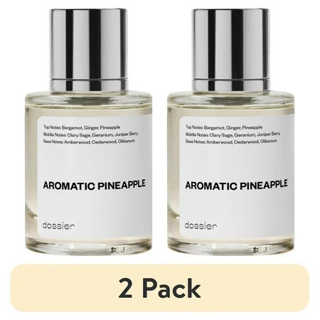 (2 pack) Dossier Aromatic Pineapple Eau De Parfum Inspired by Ysl s Y Cologne for Men 1.7 oz | Walmart (US)