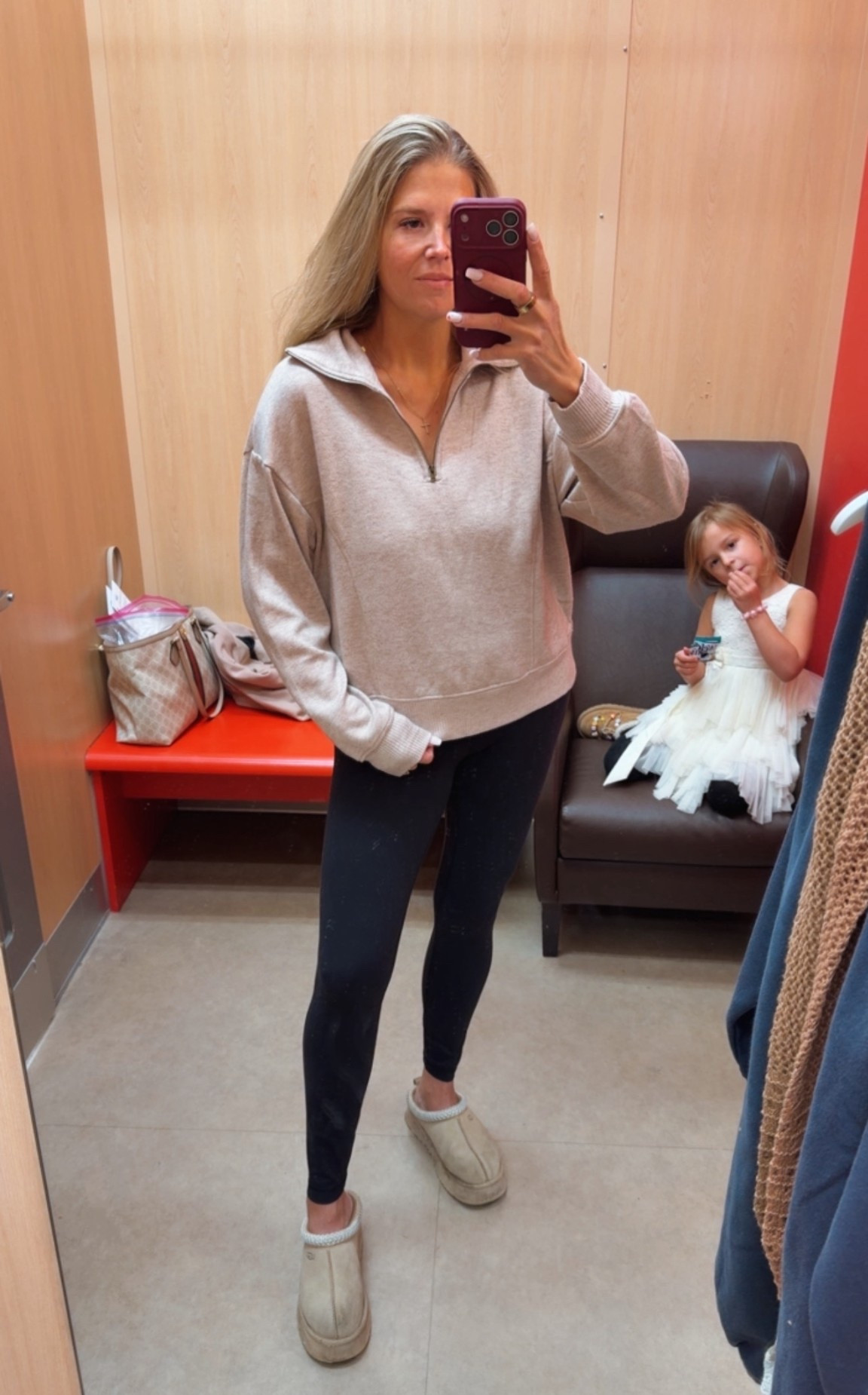 This sweater is soooooo soft!!! I absolutely LOVE the color!!! It’s one of those sweaters you just wanna snuggle up in! I’m in an XL here for an oversized fit. 

#target #targetstyle #universalthreads 

#LTKdayinmylife #LTKootd #LTKTall