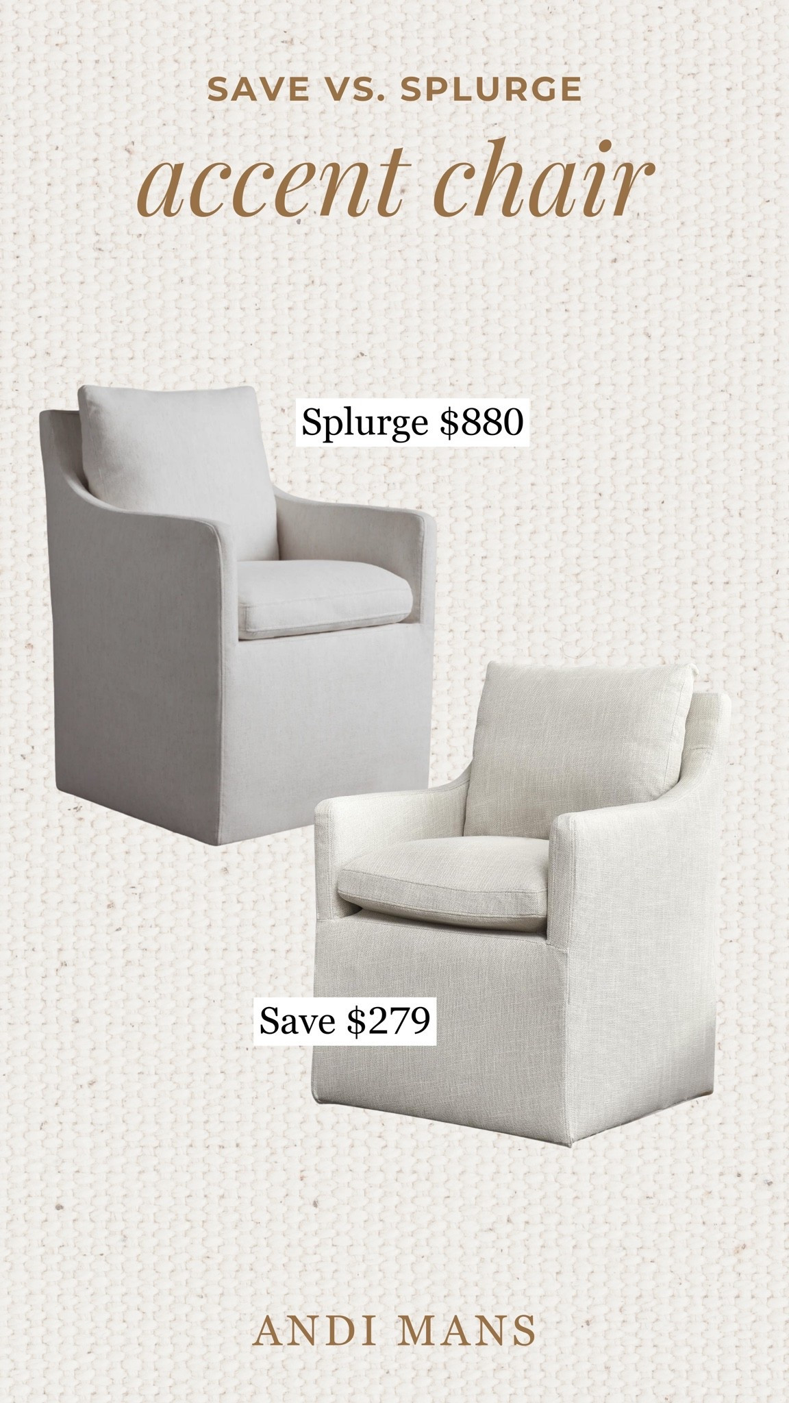 Love the look of high-end upholstered accent chairs but not the price tag? I rounded up the best designer-inspired accent chair lookalike that bring cozy, timeless style to your home!

#LTKSaleAlert #LTKHome #LTKOver40