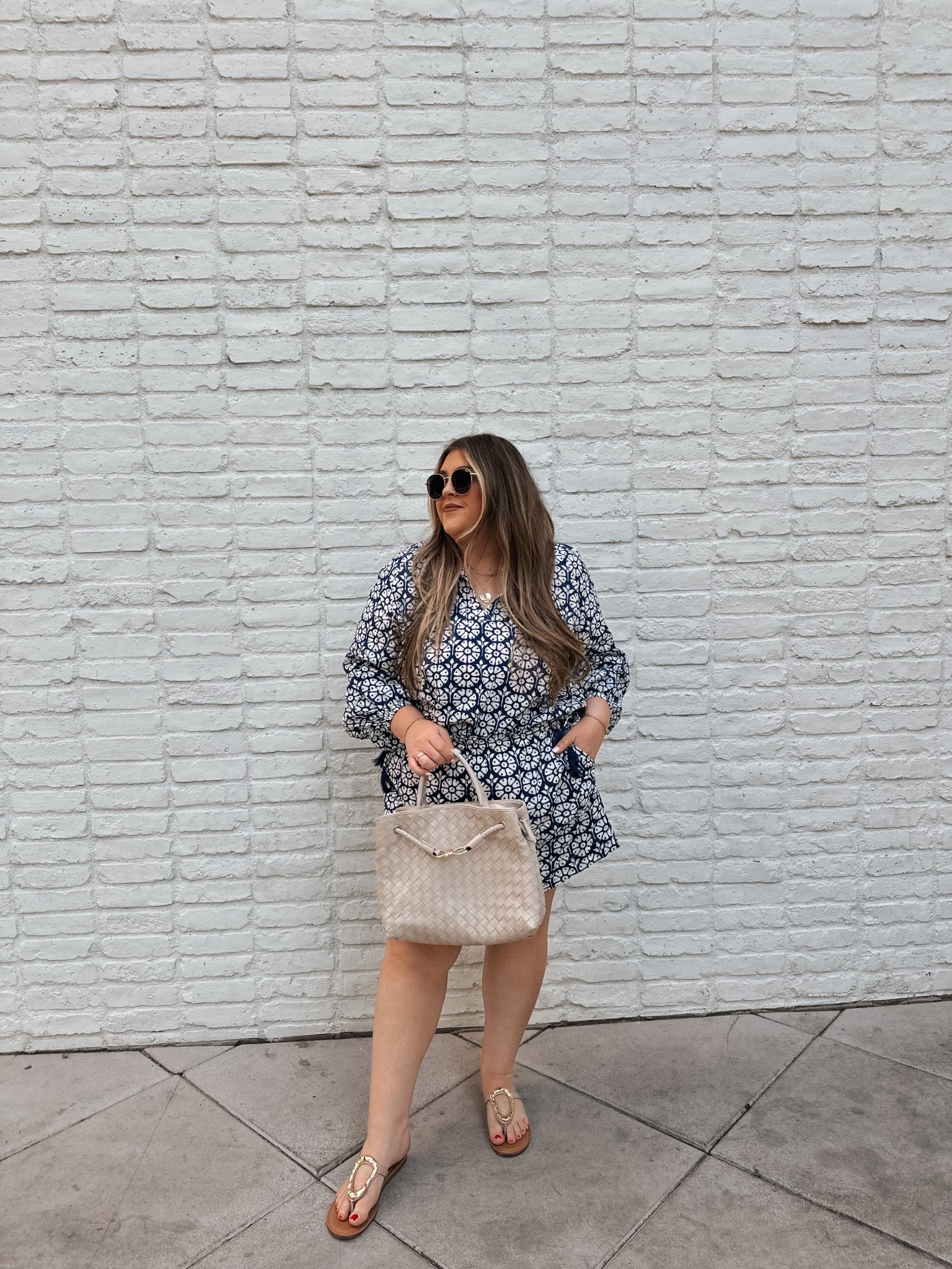 roller rabbit outfit still in stock! wearing xxl in both 🤍

#LTKootd #LTKMidsize