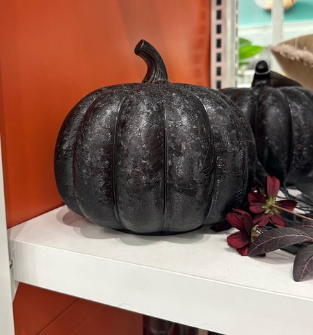 Black Halloween glass pumpkin 
Target 
Fall decor 
Halloween decorations 

#LTKHoliday #LTKSeasonal #LTKparties