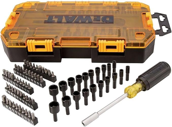 DEWALT Screwdriver Bit Set with Nut Drivers, 71-Piece (DWMT73808) | Amazon (US)