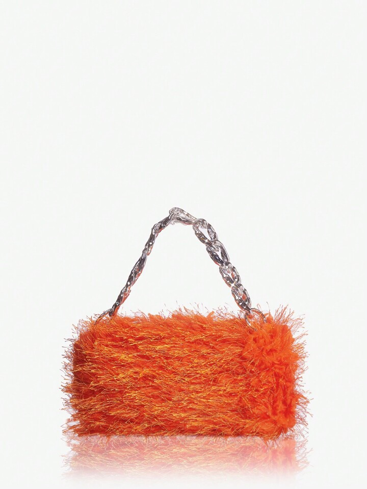 SHEIN SXY Women's Plush Fashionable Tote Bag | SHEIN