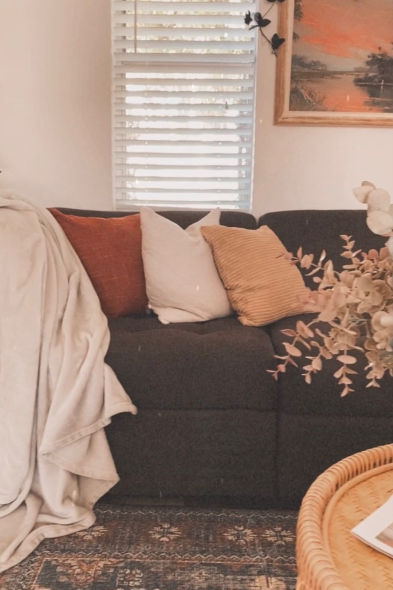 Fall living room! 

#LTKunder100 #LTKSeasonal #LTKhome