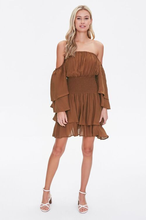 Tiered Flounce Mini Dress | Forever 21 (US)