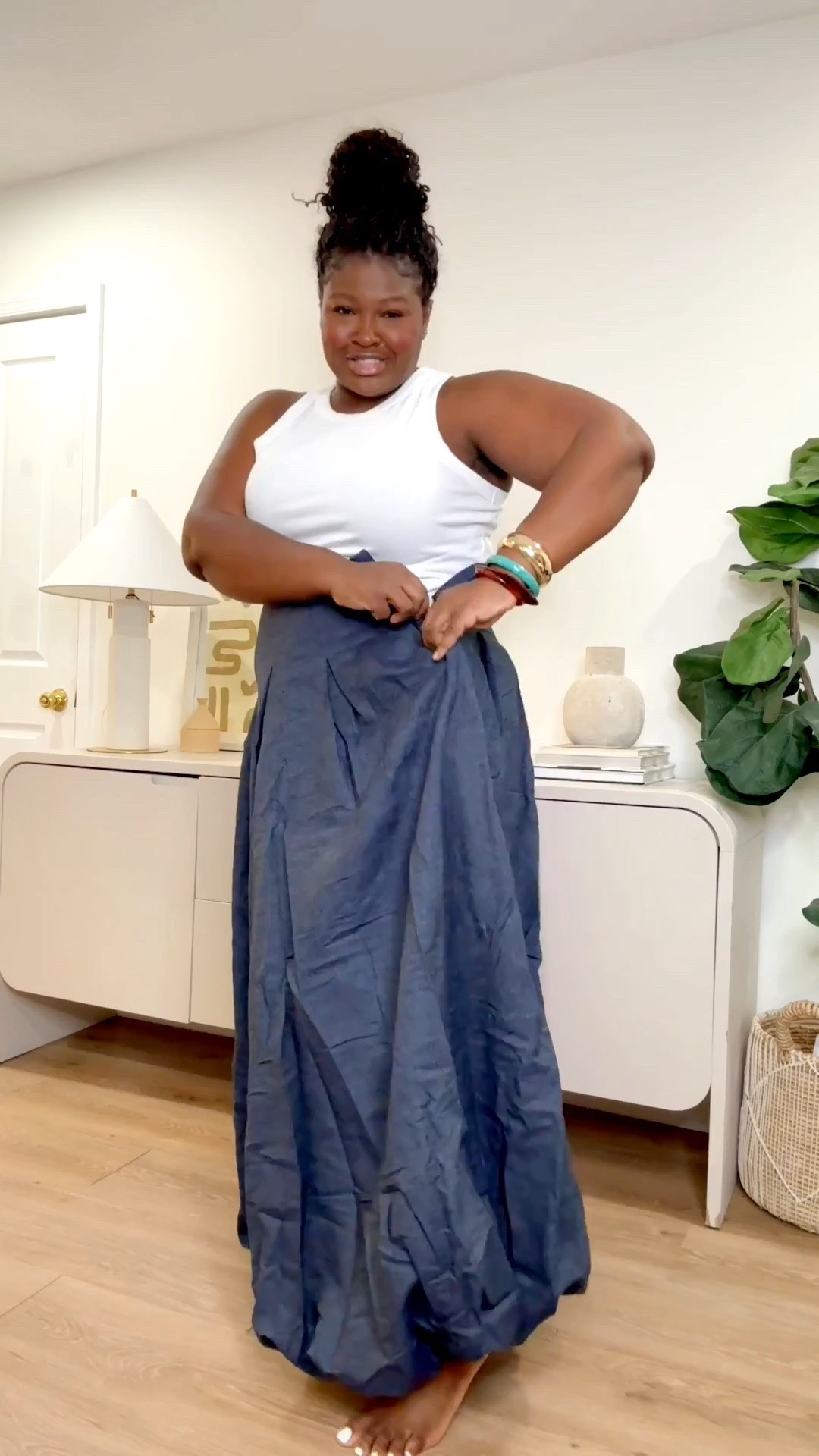 I sized down to a 16 in MOT The Label pants (I usually wear an 18) and the fit surprised me in the best way. I also linked a similar Eloquii option if you need alternatives. #LTKootd #LTKfinds #haulseason #plussizefashion #ootdstyle #motlabel #eloquii #curvyfashion #LTKSeasonal #fashionhaul

#LTKootd #LTKSeasonal #LTKMidsize