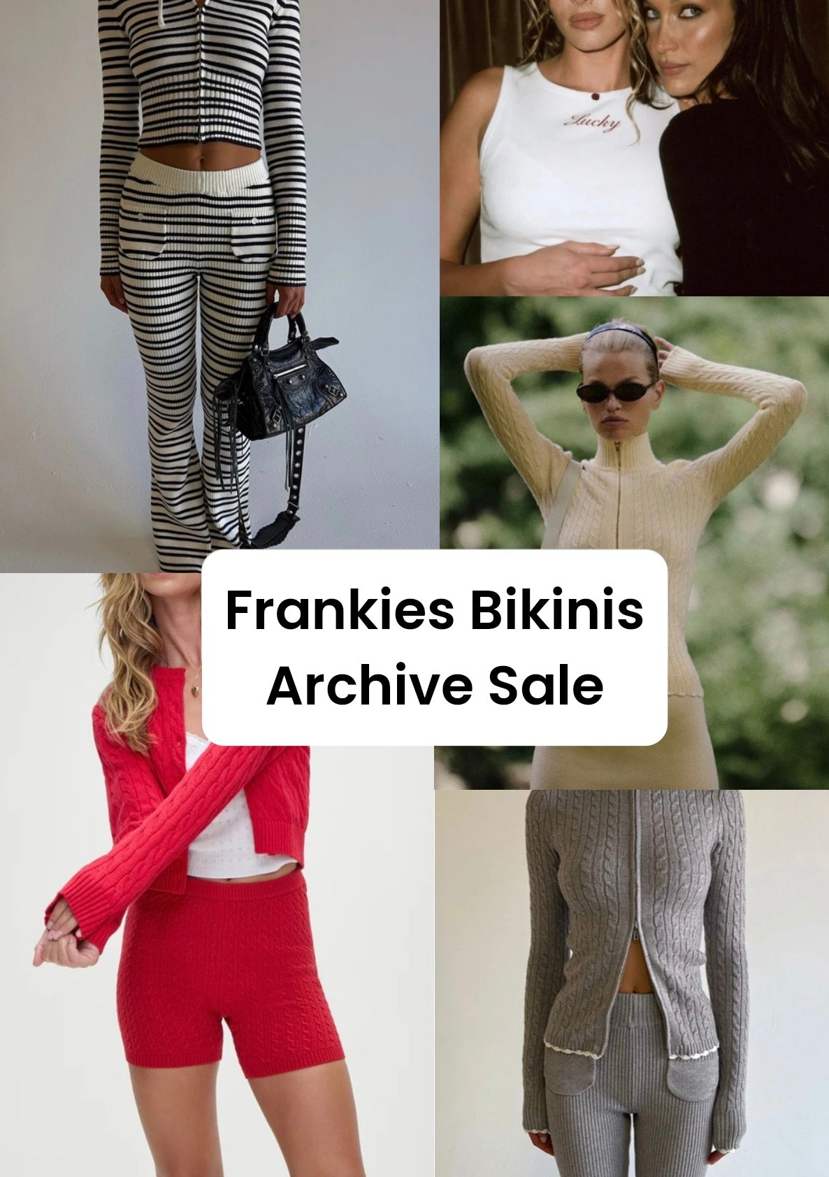 Frankie bikinis 70% off sale PLUS code: ARCHIVE for additional 20% off omg

#LTKSeasonal #LTKFallSale #LTKFindsUnder100