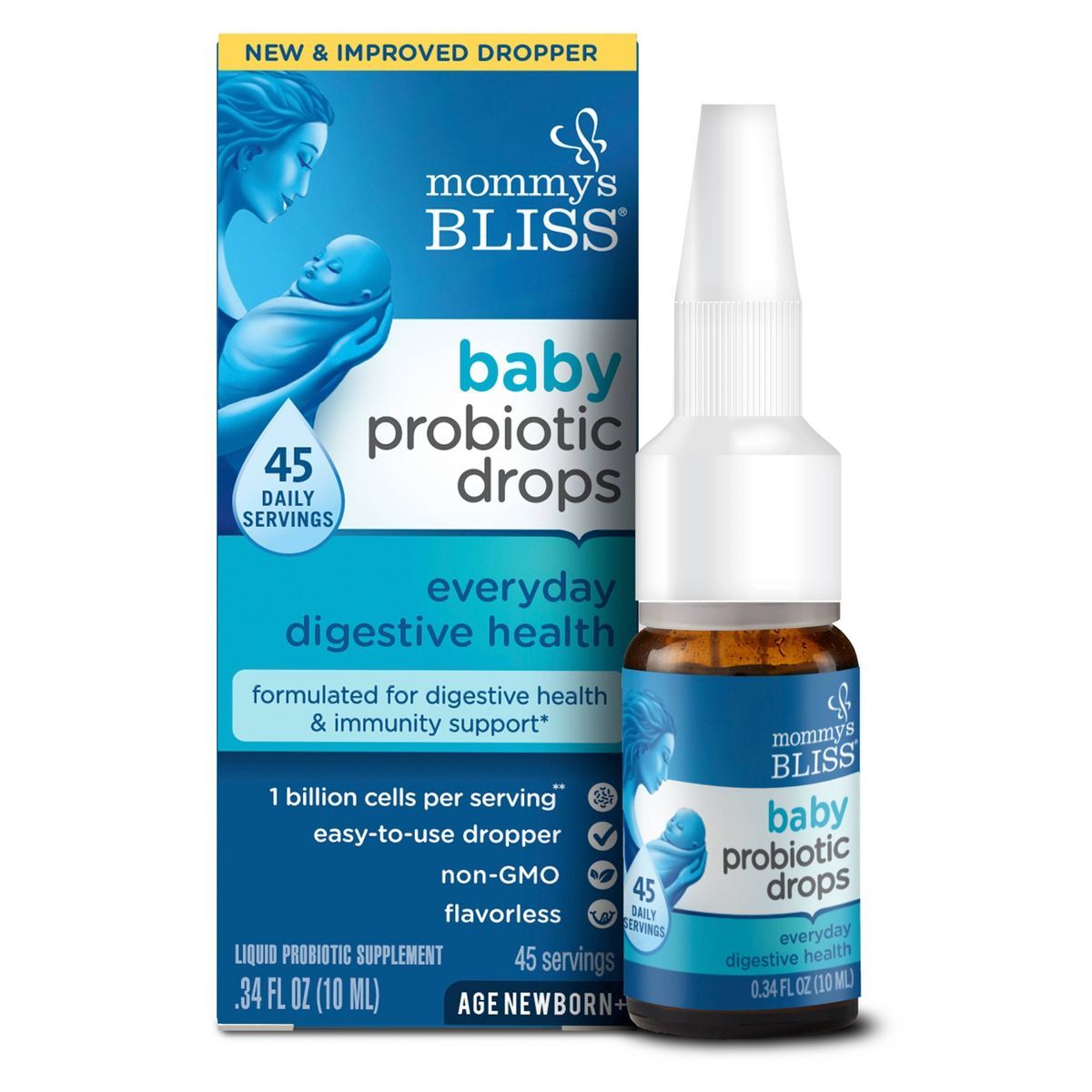 Mommy's Bliss Baby Probiotic Everyday - 0.34oz (45 servings) | Target