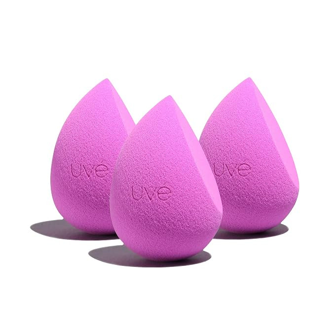 Makeup Blender Sponge Set, Streak Free Application of Liquid, Powder & Cream Foundation, Professi... | Amazon (US)