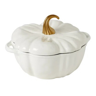 Smith and Clark Cast Iron Pumpkin Figural Dutch Oven | Wayfair North America