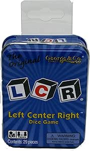 LCR® Left Center Right™ Dice Game - Blue Tin | Amazon (US)