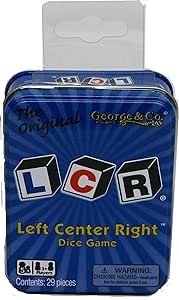 LCR® Left Center Right™ Dice Game - Blue Tin | Amazon (US)