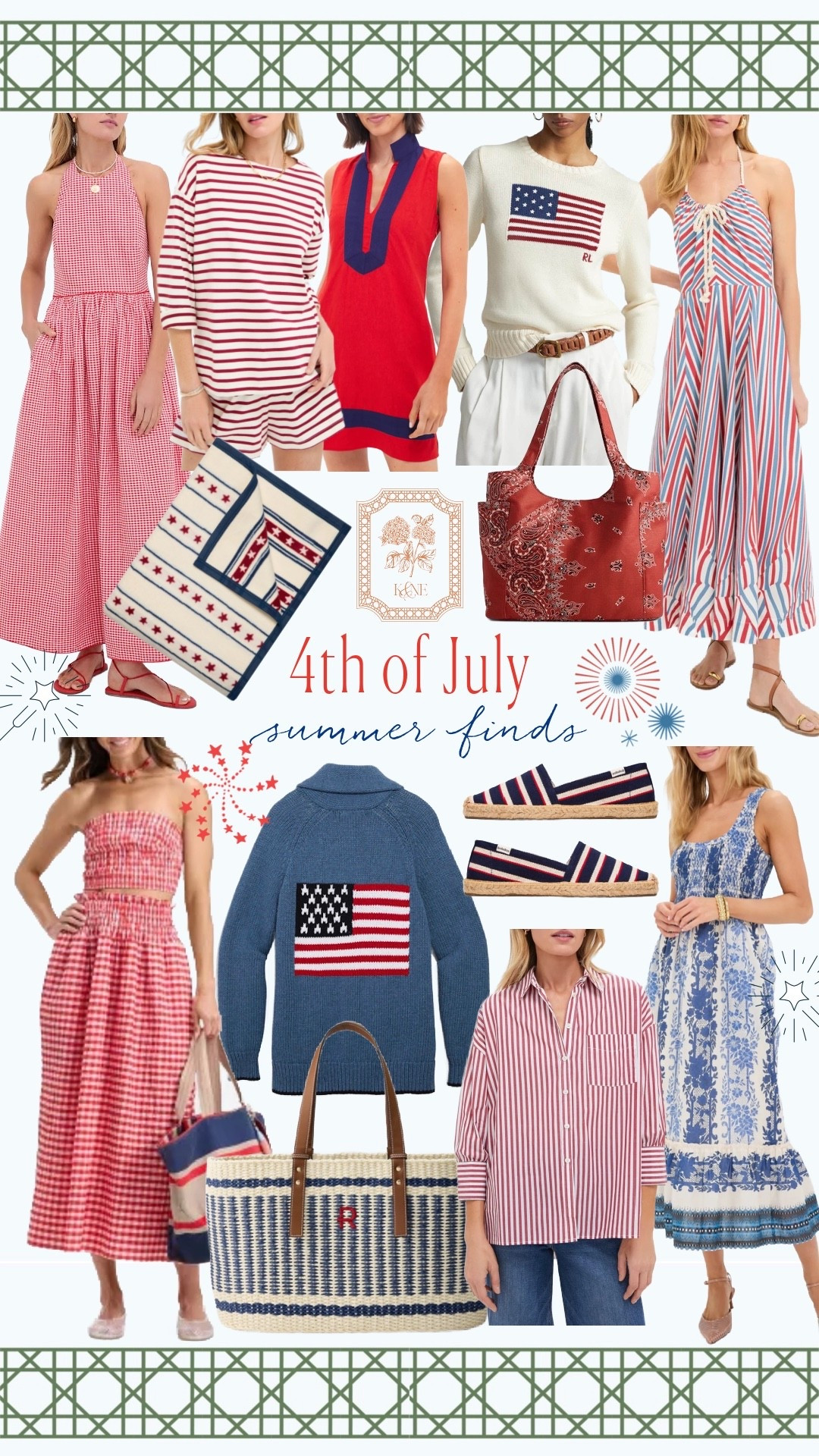 4th of July Americana outfit finds to get you ready for your red, white, &
BOOM festivities 🎇 

#LTKSaleAlert #LTKSeasonal #LTKOver40