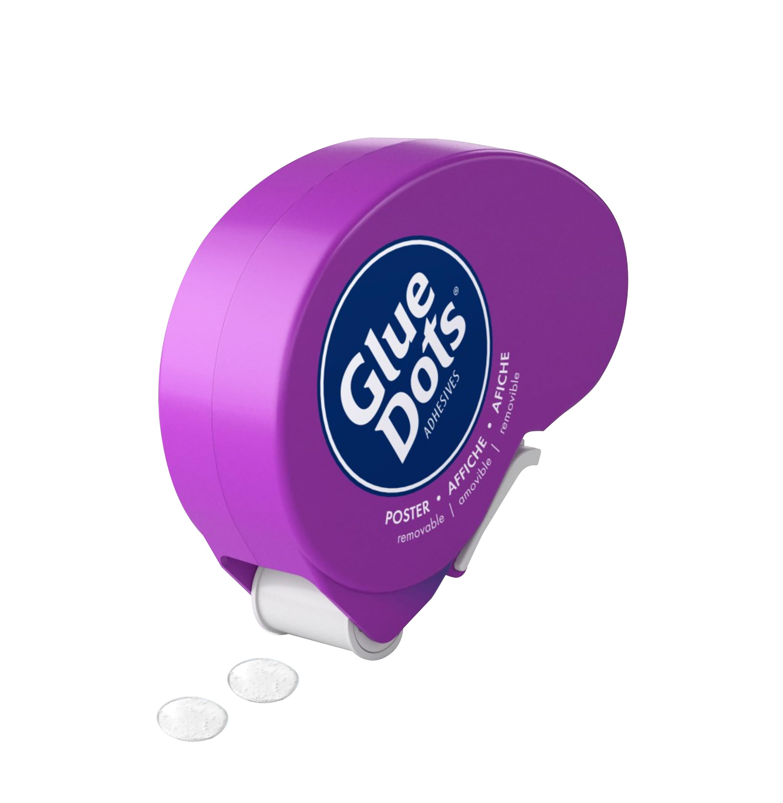 Glue Dots .375" Poster Dot Disposable Dispenser - 200 Clear Dots | Amazon (US)