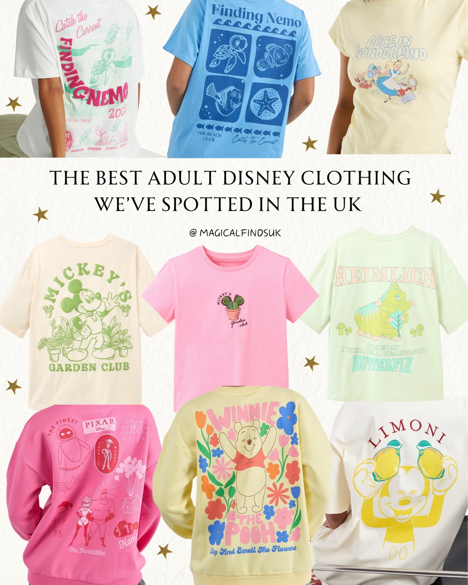 The best adult Disney clothing we’ve spotted in the UK! 👏🏻💗🪄🌼