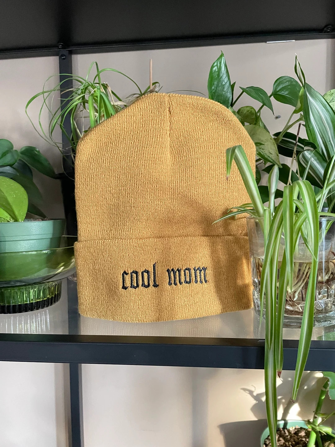 Embroidered Cool Mom Beanie | Etsy (US)