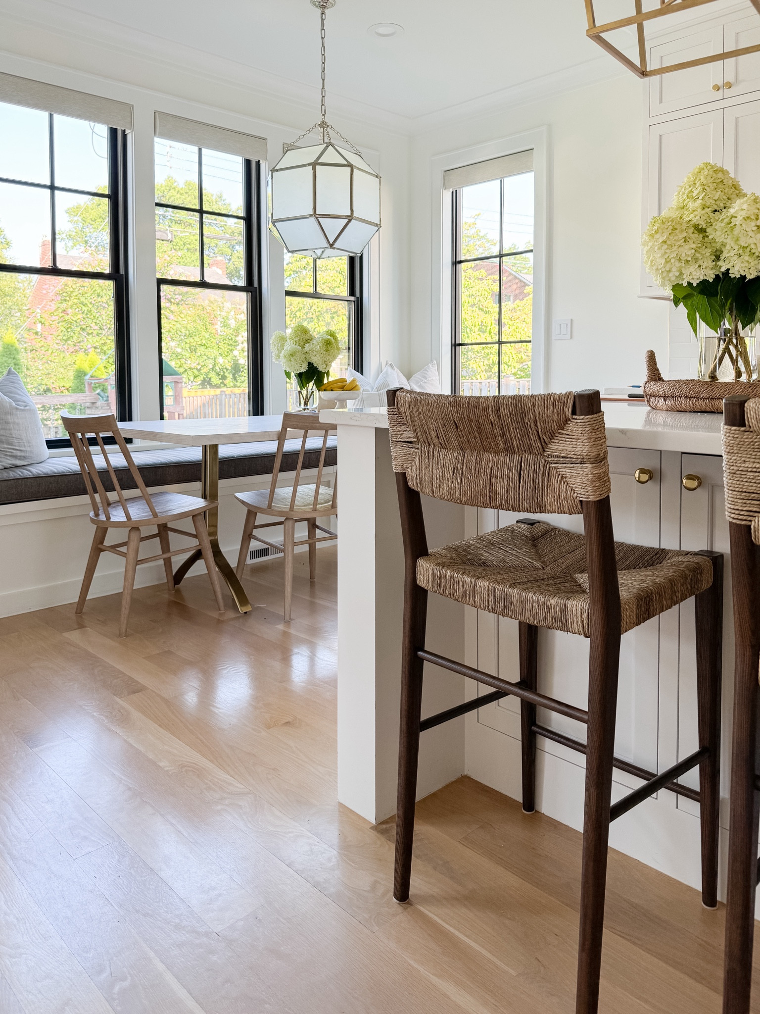 Kitchen counter stool, woven counter stool, bar seating, breakfast nook, white kitchen, modern coastal, studio
Mcgee style, Serena & Lily, walnut counter stools, dining room, dining table, kitchen inspo 

#LTKSaleAlert #LTKHome #LTKStyleTip