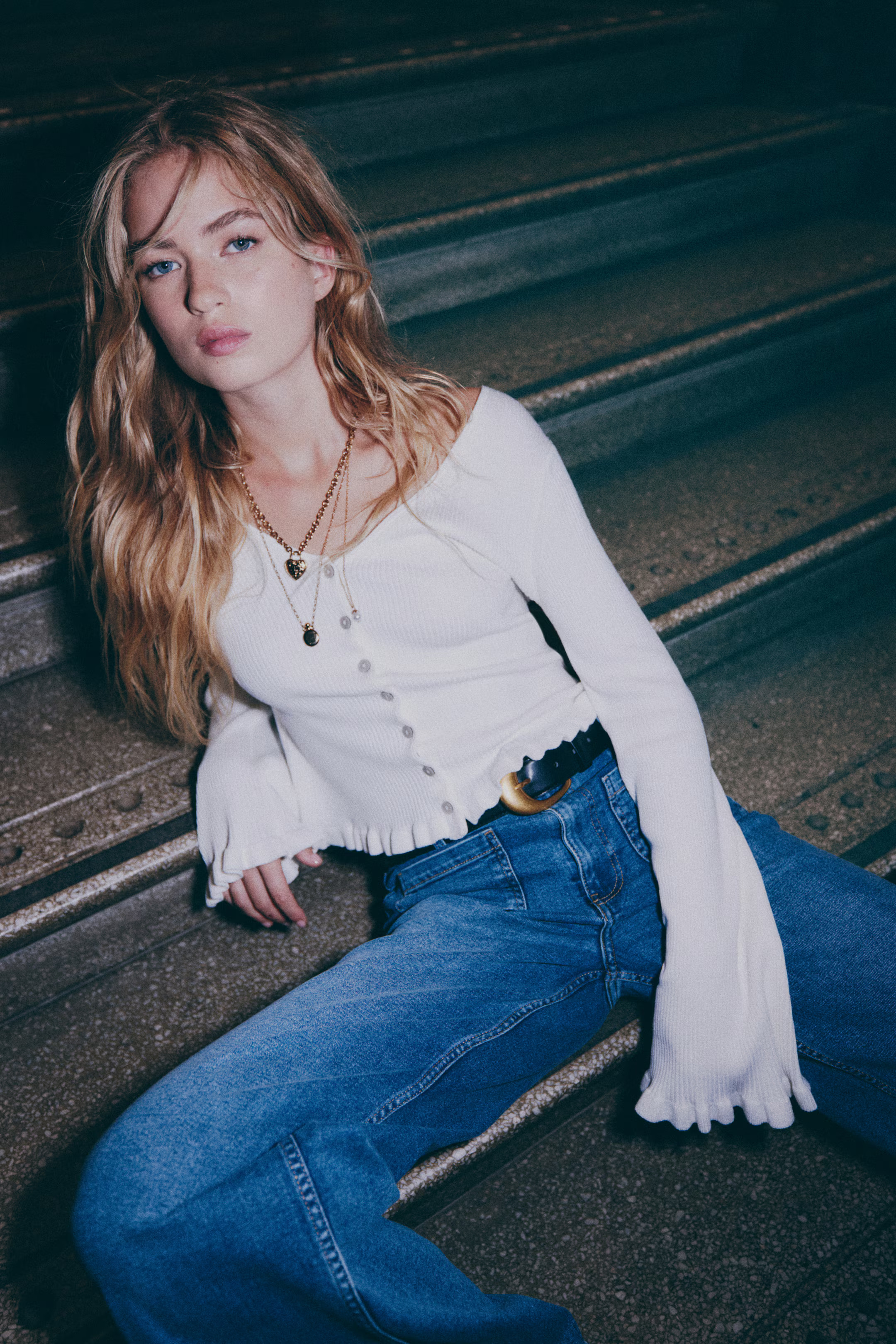 Ruffle-Trimmed Cardigan | H&M (US + CA)