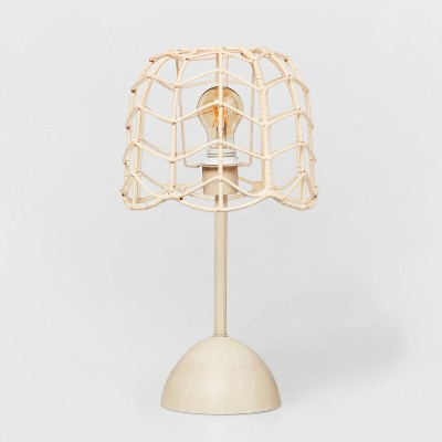 Rattan Table Lamp Natural - Pillowfort™ | Target