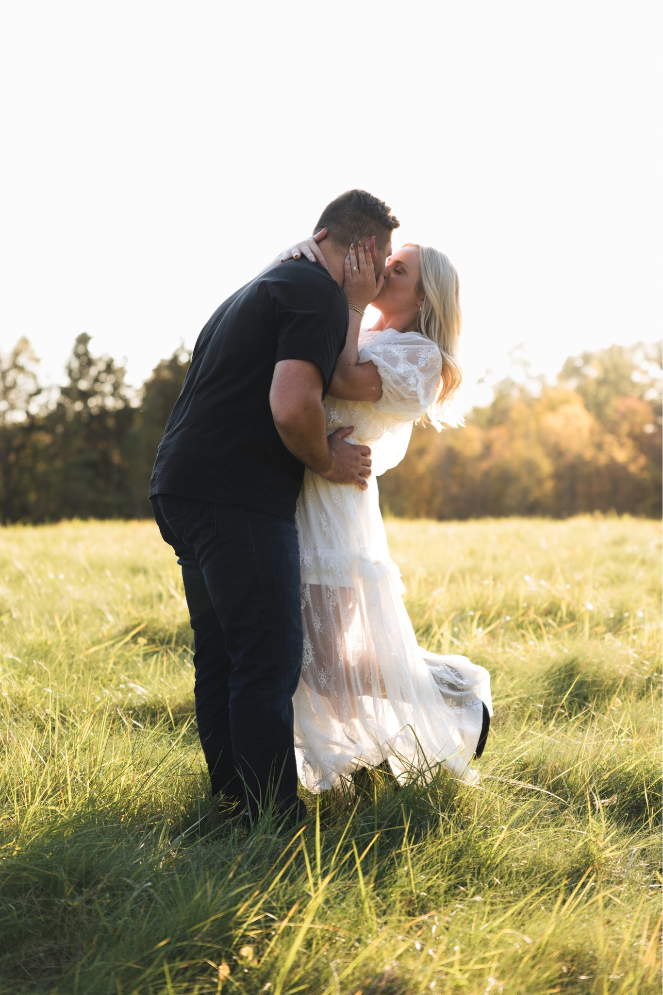 this dress is so dreamy 🤍🫶🏼 
#engagementpics #wedding #bride #bridal 


#LTKWedding #LTKStyleTip
