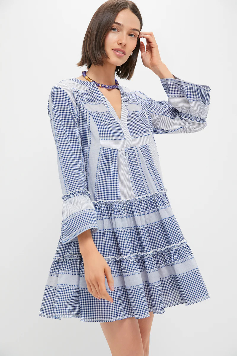 Blue Gingham Lanie Dress | Tuckernuck (US)