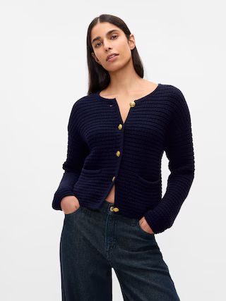 Textured Sweater Jacket | Gap (US)