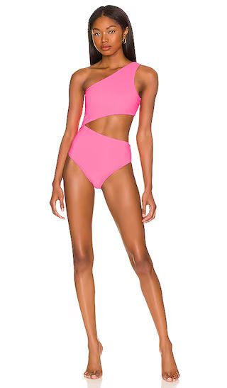 Celine One Piece in Neon Pink | Revolve Clothing (Global)