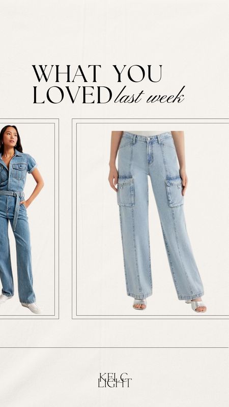 What you loved last week🤍 These Walmart jeans are so good #walmart #denim 

#LTKstyletip #LTKmidsize
