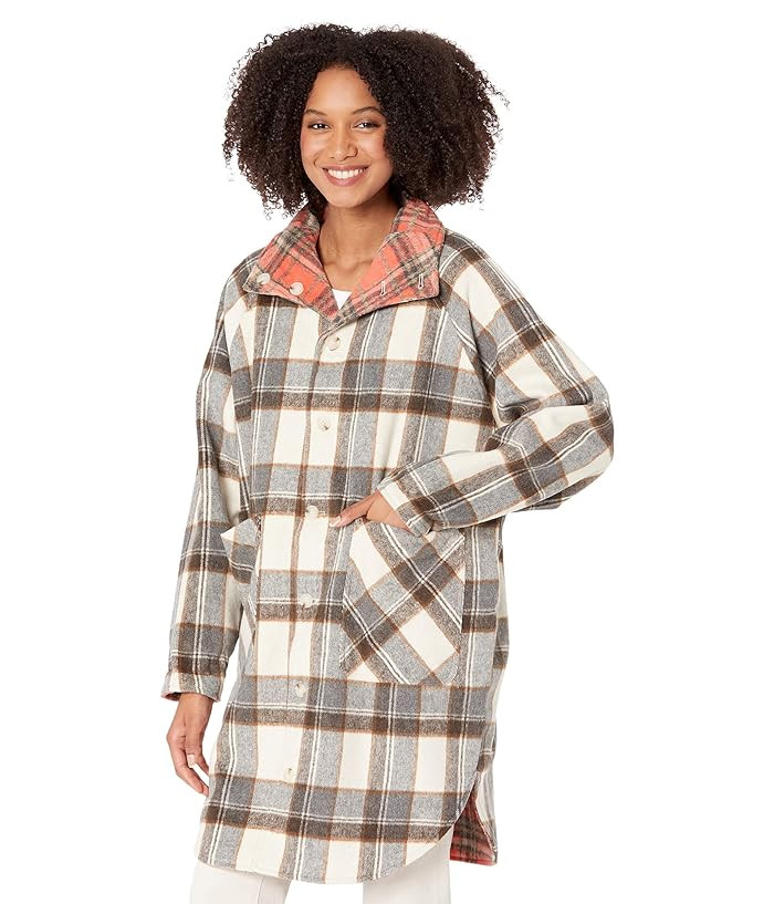 Blank NYC Reversible Plaid Coat in Table Talk | Zappos