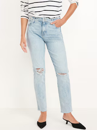 High-Waisted Vintage Slim Jeans | Old Navy (US)
