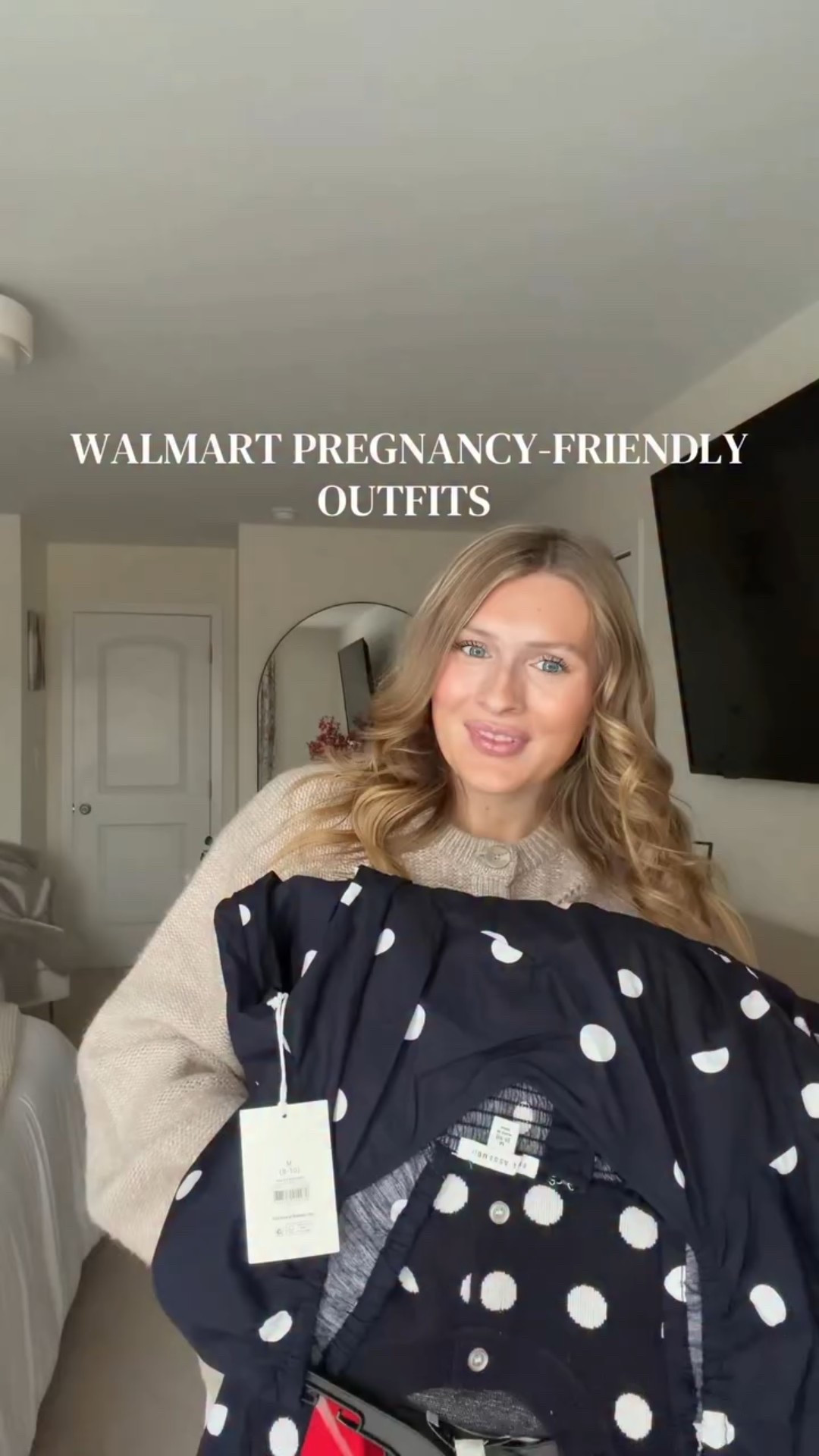 Walmart has the cutest new arrivals that are also adorable with the pregnancy bump. I had to stop myself from getting everything. 🤍 @walmart 

#walmart #pregnancyoutfit #pregnant #walmarttryon #pregnancyfashion