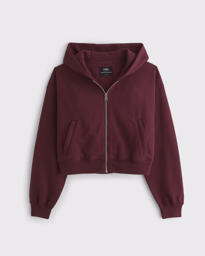 YPB On The Go French Terry Full-Zip | Abercrombie & Fitch (US)
