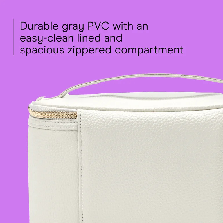 Conair Gray Pebble Train Case, Travel Makeup Organizer | Walmart (US)