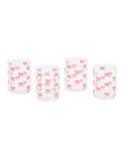 Set Of 4 Bows Acrylic Drinkware | Kitchen & Dining Room | Marshalls | Marshalls