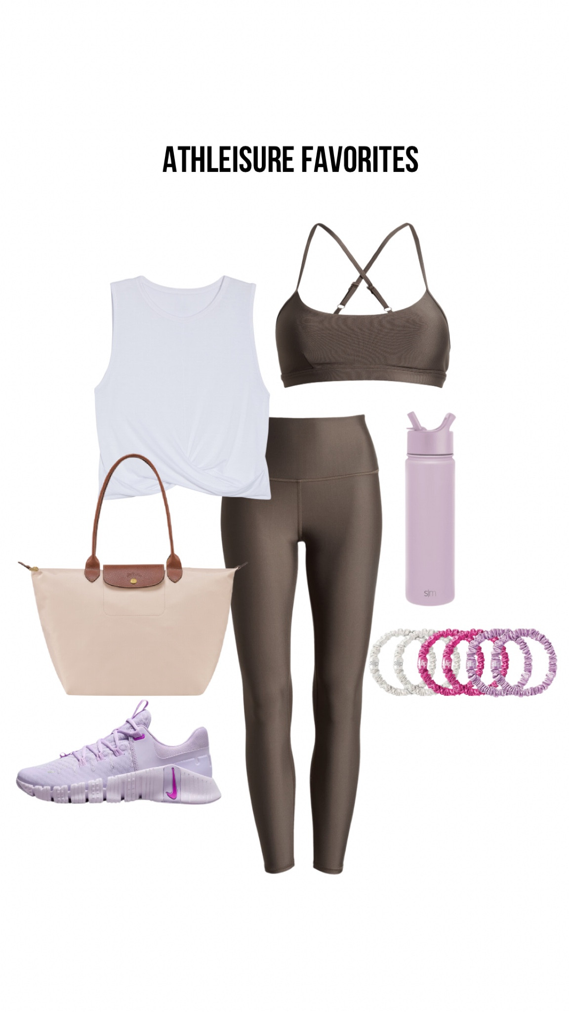 Athleisure favorites! The scrunchies are a staple. 

#LTKfitness #LTKshoecrush #LTKfindsunder100