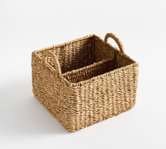 Safi Divided Basket | Pottery Barn (US)