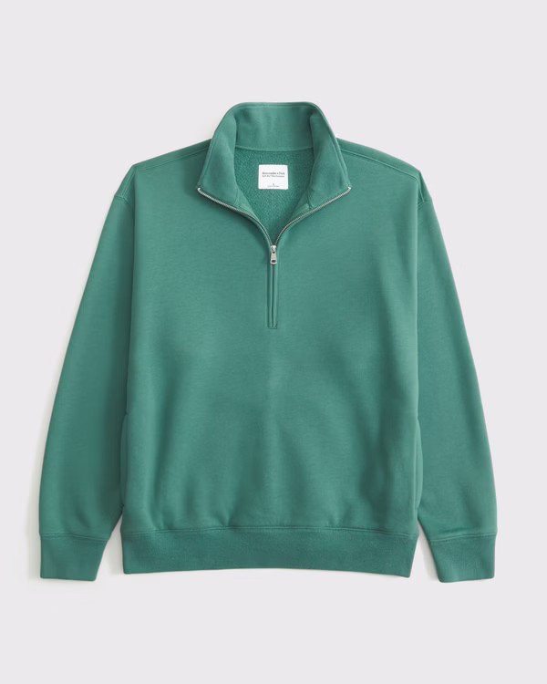 Women's Vintage Sunday Half-Zip | Women's New Arrivals | Abercrombie.com | Abercrombie & Fitch (US)