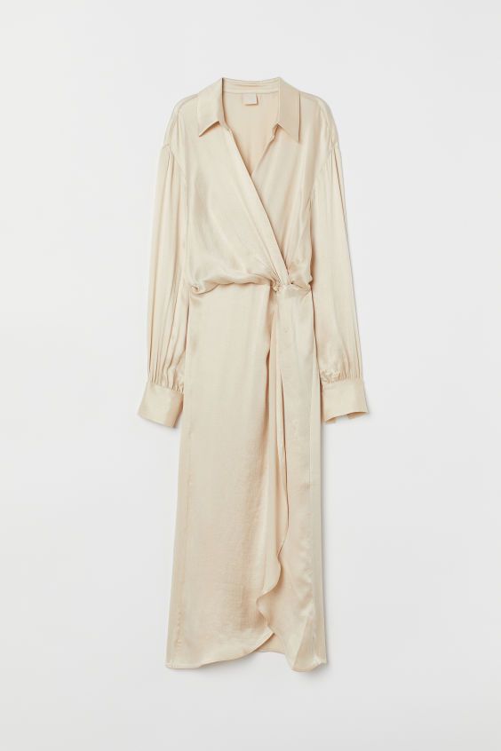 Cupro-blend Dress | H&M (US + CA)