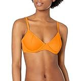 BCBGeneration Women's Underwire Bra Bikini Swimsuit Top, Sunkist//Feel The Rhythm, X-Large | Amazon (US)