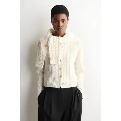 Cable-Knit Merino Wool Cardigan | Nordstrom