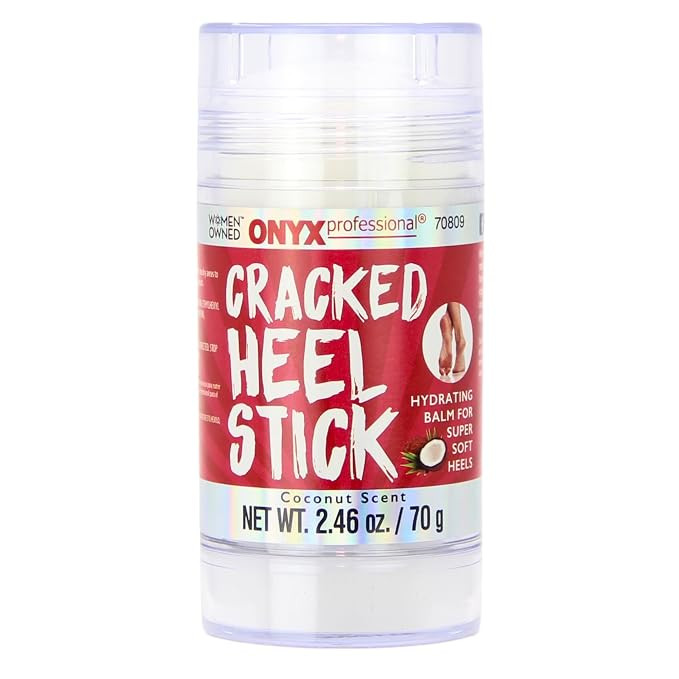 Onyx Professional Cracked Heel Repair Balm Stick for Dry Cracked Feet Treatment, Coconut Scent, 1... | Amazon (US)