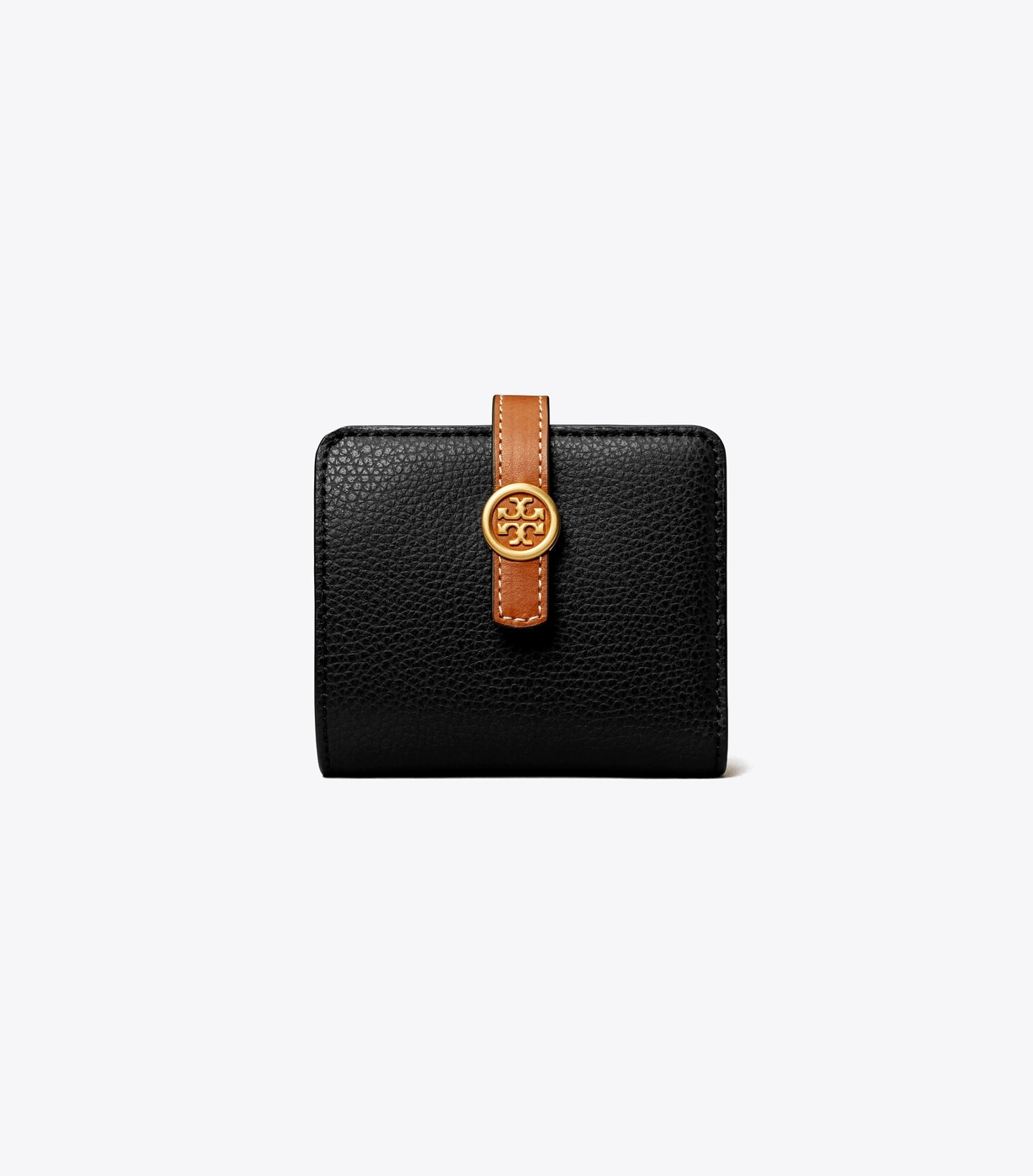 ROBINSON PEBBLED MINI WALLET | Tory Burch (US)